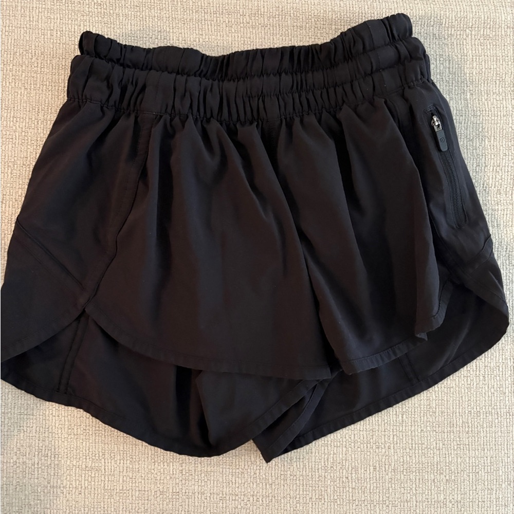 Lululemon Athletica Black Athletic Shorts Lightweight Performance